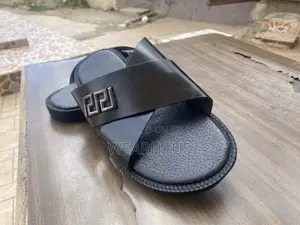 Classic Black Males Slippers
