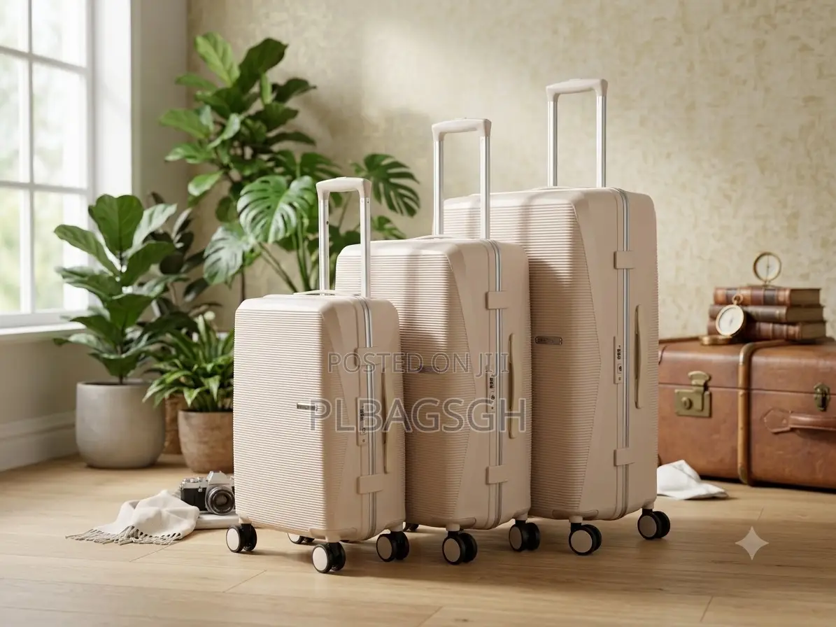 Zipless Luxurious Three in One Luggage Unbreakable Potable to Handle