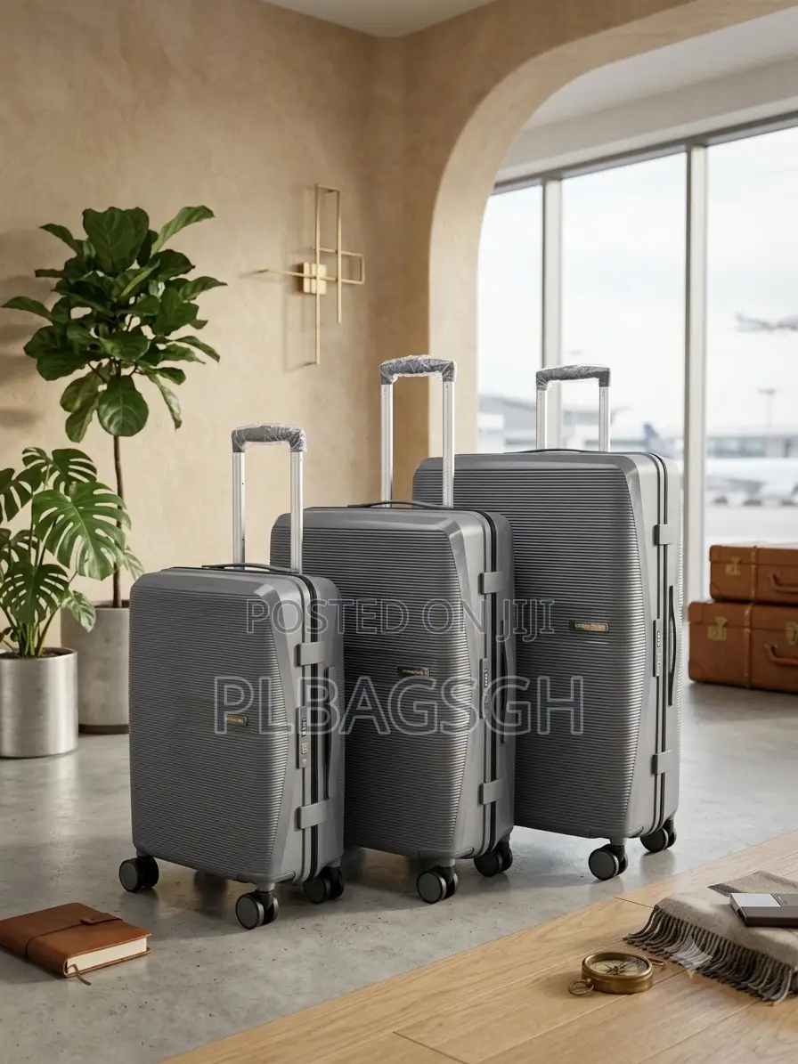 Zipless Luxurious Three in One Luggage Unbreakable Potable to Handle