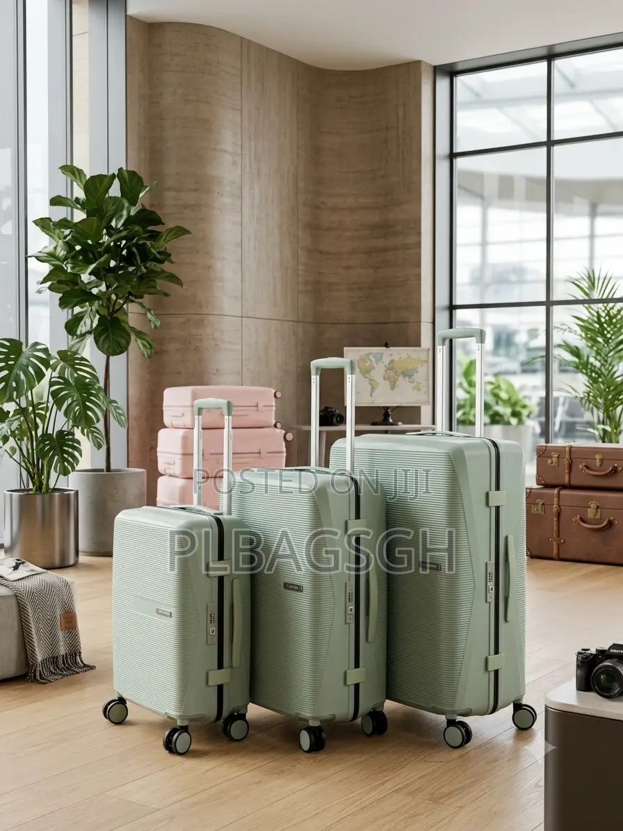 Zipless Luxurious Three in One Luggage Unbreakable Potable to Handle