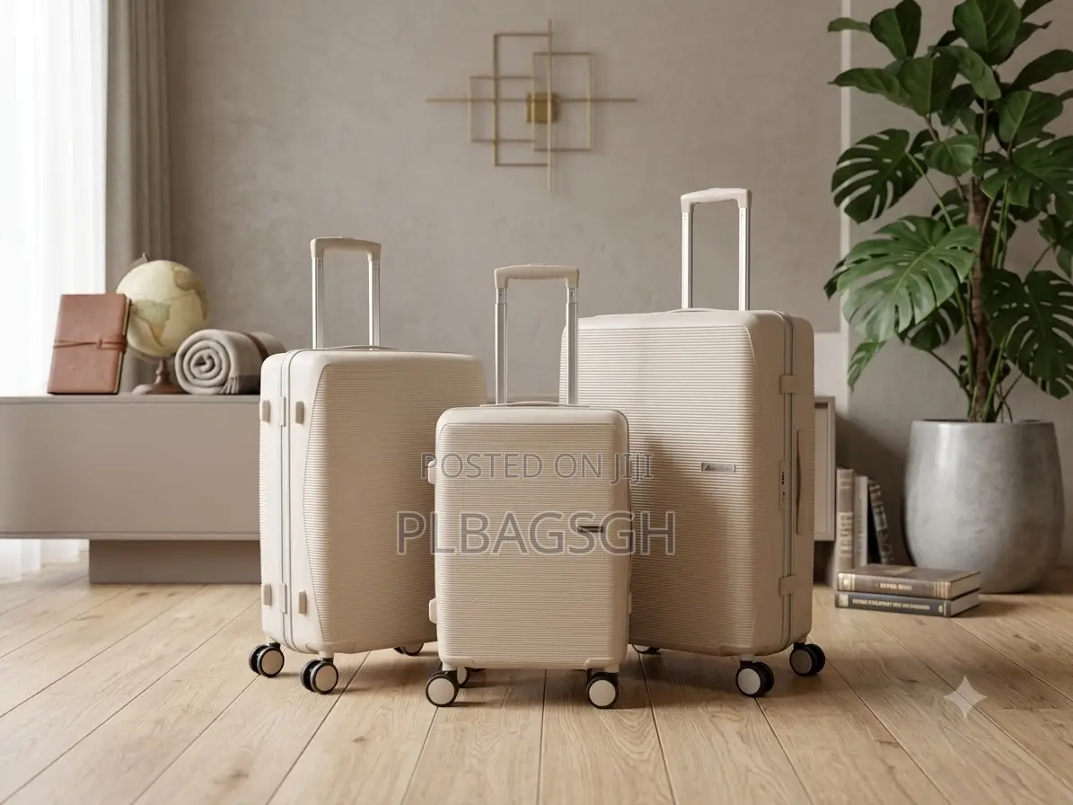 Zipless Luxurious Three in One Luggage Unbreakable Potable to Handle