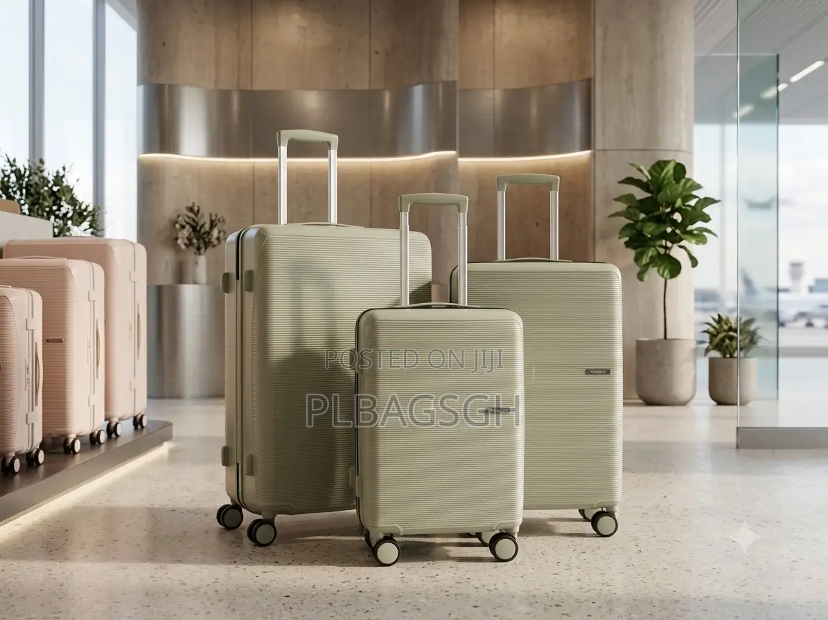 Zipless Luxurious Three in One Luggage Unbreakable Potable to Handle