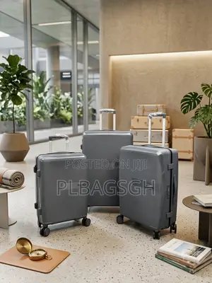 Zipless Luxurious Three in One Luggage Unbreakable Potable to Handle