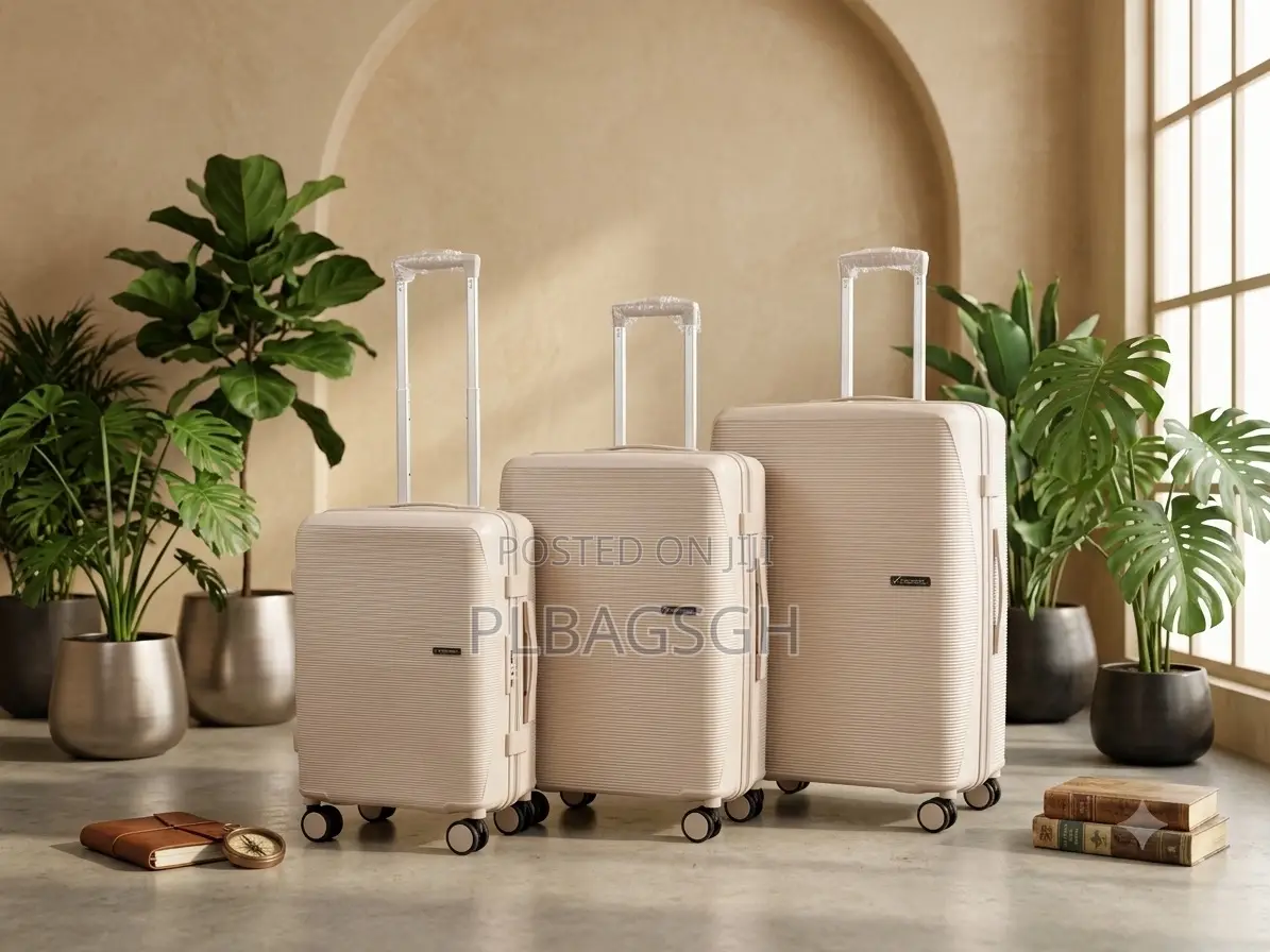 Zipless Luxurious Three in One Luggage Unbreakable Potable to Handle
