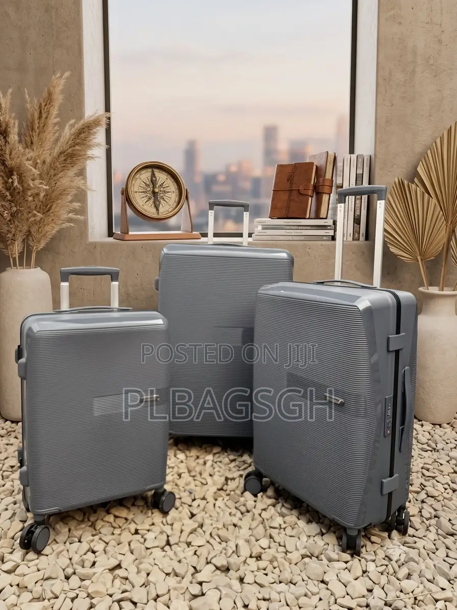 Zipless Luxurious Three in One Luggage Unbreakable Potable to Handle