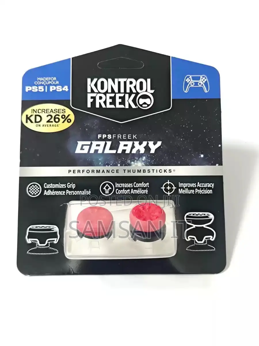 Original Kontrolfreek Silicon Thumb Grips For Ps5/Ps4/Xbox Controllers