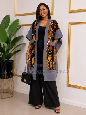 African Wear Kimono Dress