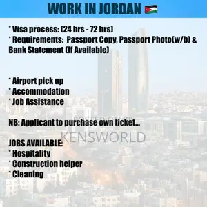 Travel to Jordan for Work