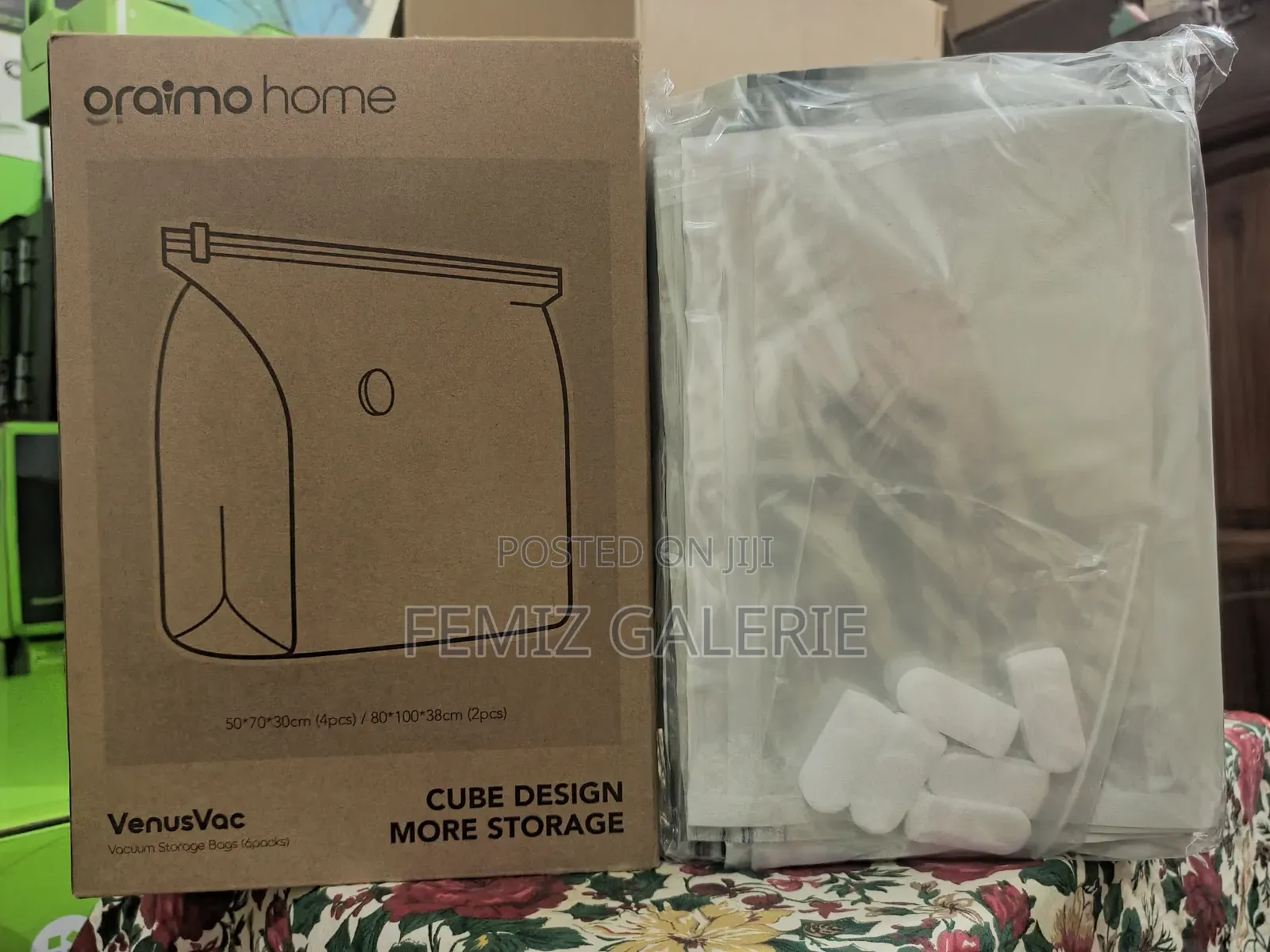 Oraimo Venusvac Translucet Vacuum Storage Bags
