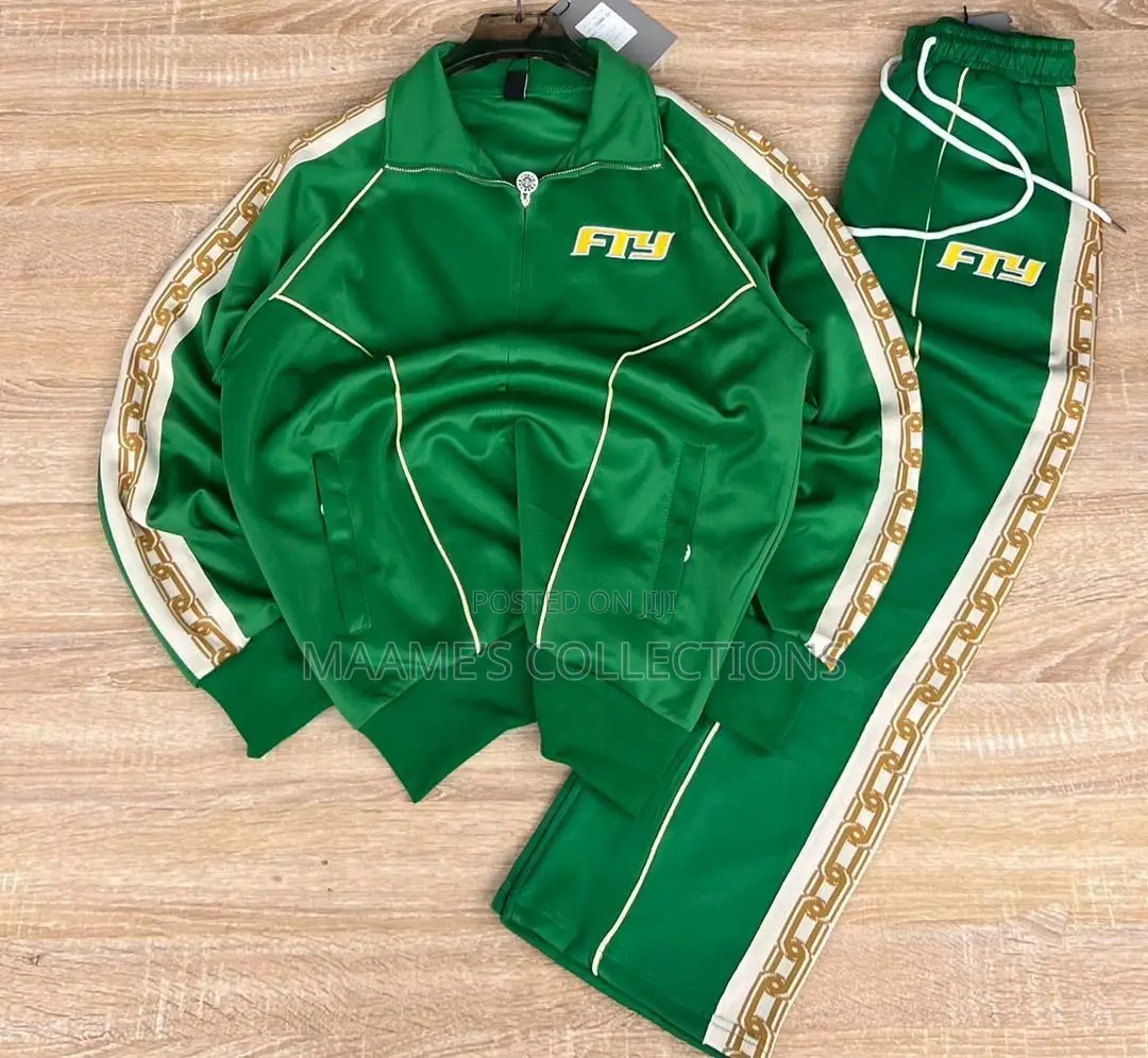 Free the Youth (Fty ) Tear Chain Tracksuit Top and Down Set