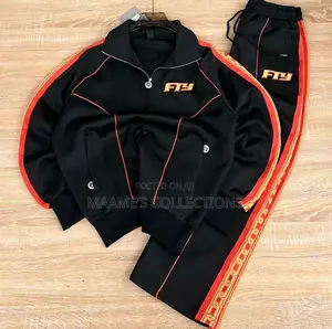 Free the Youth (Fty ) Tear Chain Tracksuit Top and Down Set
