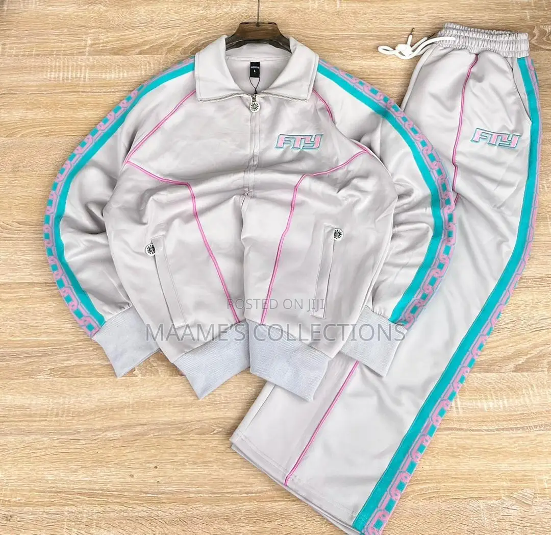 Free the Youth (Fty ) Tear Chain Tracksuit Top and Down Set
