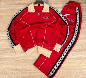 Free the Youth (Fty ) Tear Chain Tracksuit Top and Down Set