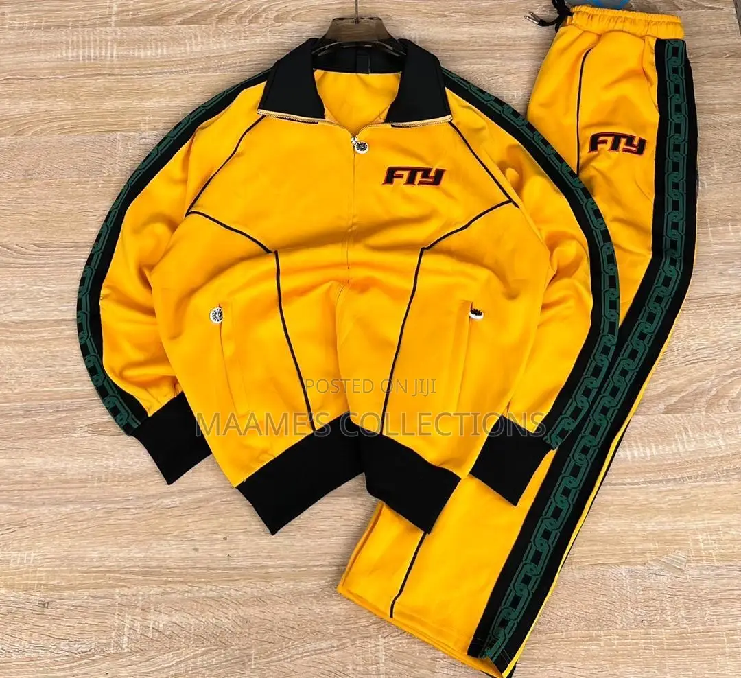 Free the Youth (Fty ) Tear Chain Tracksuit Top and Down Set