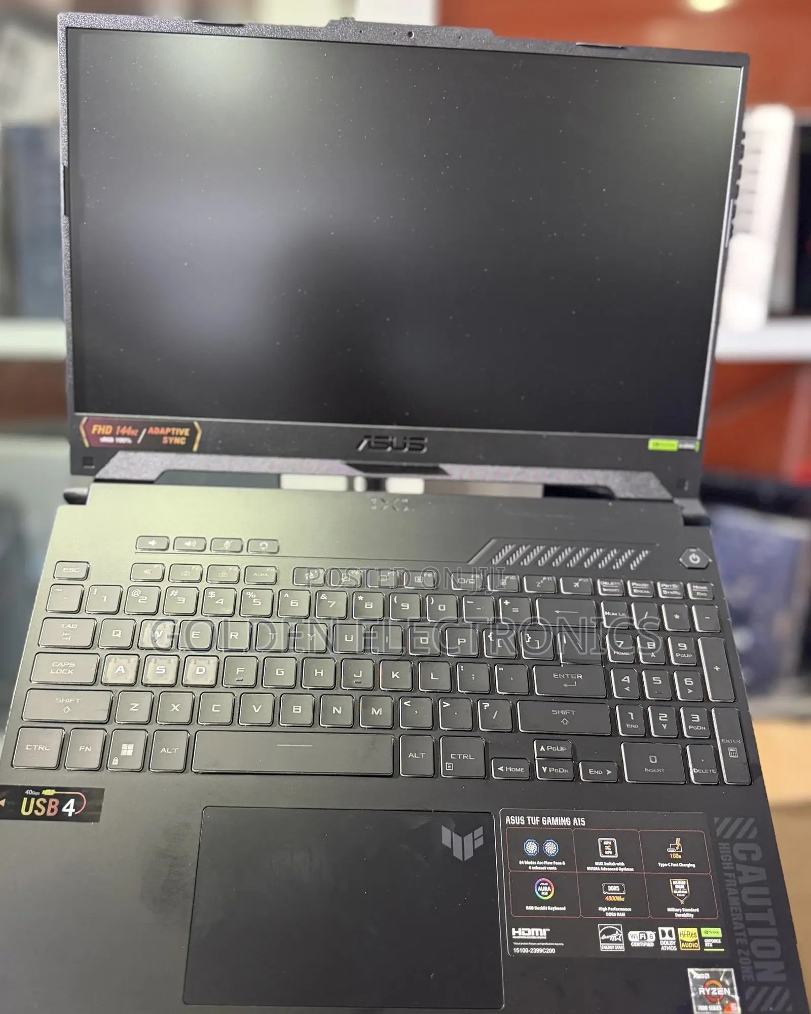 New Laptop Asus TUF Gaming A15 8GB AMD Ryzen 5 SSD 512GB