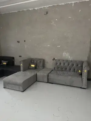 Quality Minimalist L - Shaped Sofa Set