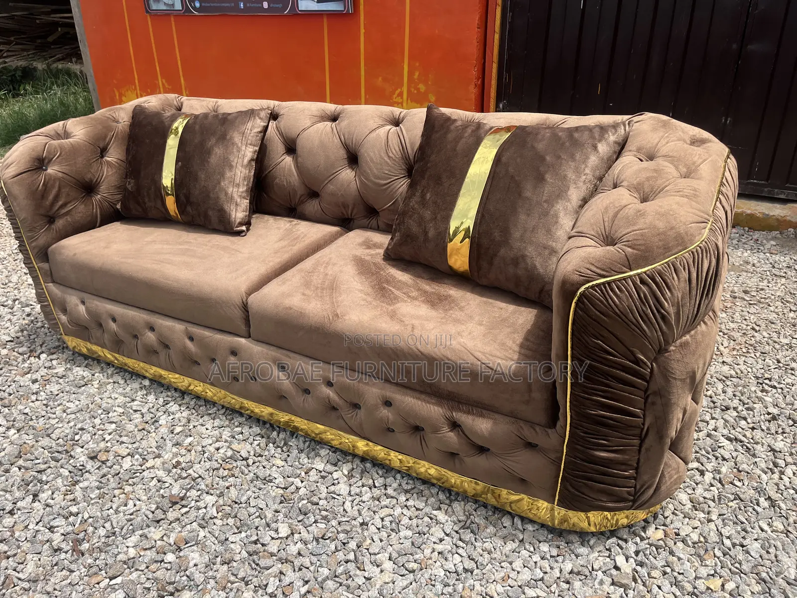 3+3+1 Seven Seater Luxury Sofas From Afrobae Factory