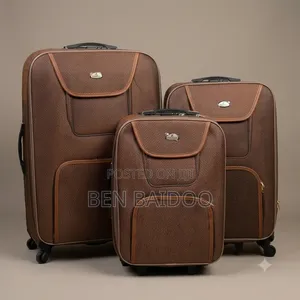 Travel Suitcase 3-Pieces (Fabric)
