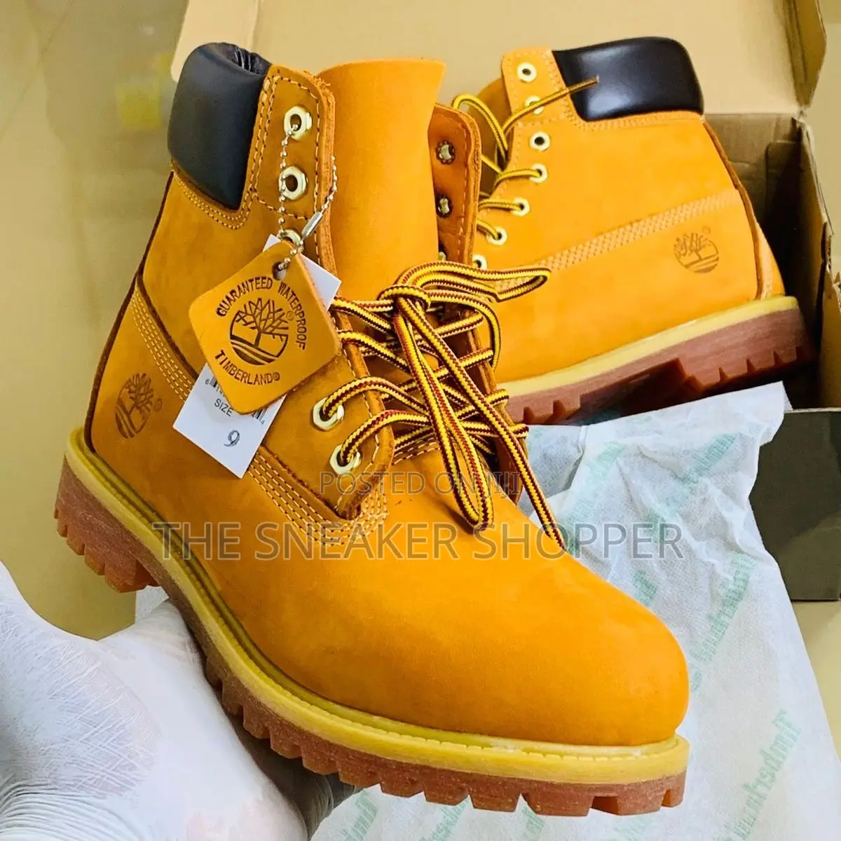 Timberland Boot Yellow Color Very Solid