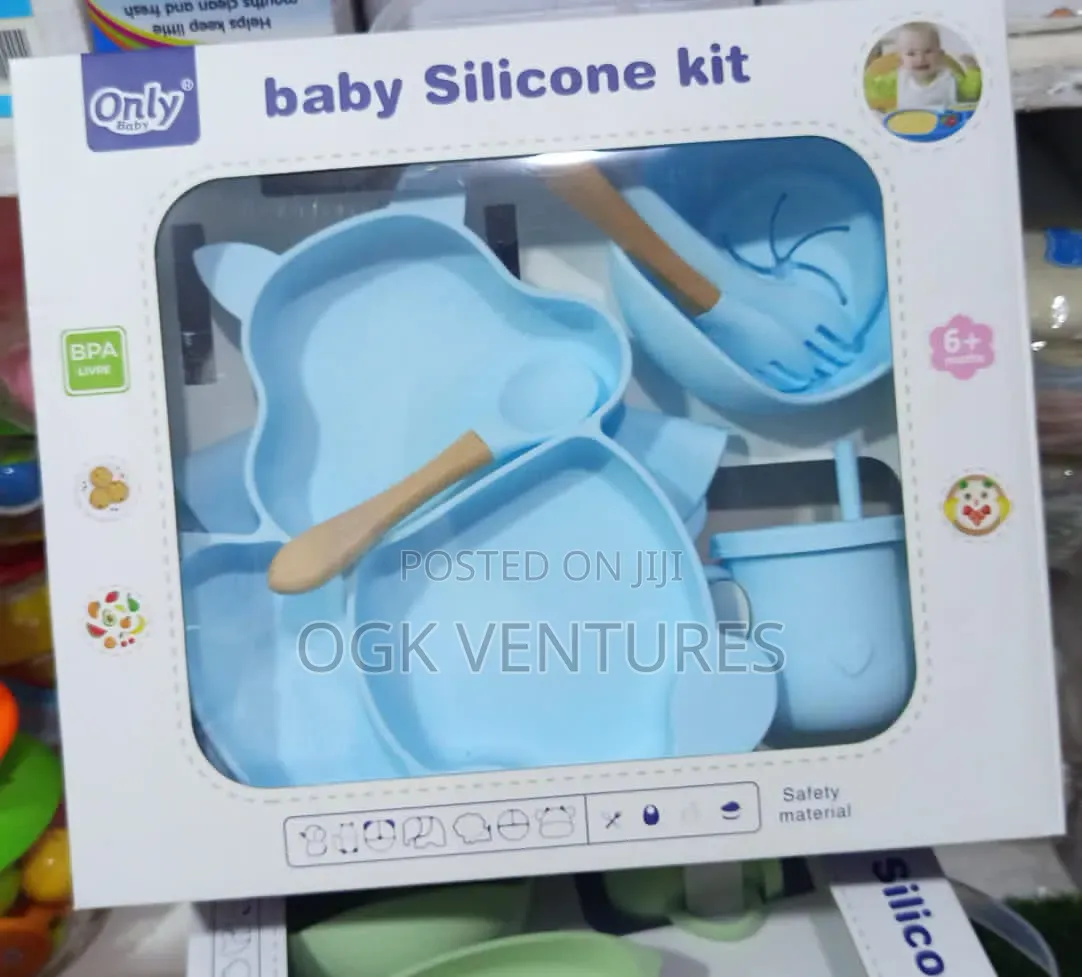 Baby Silicone Feeding Set