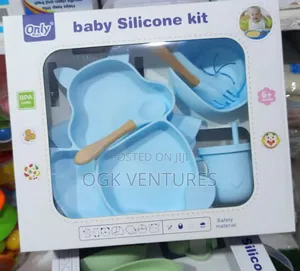 Baby Silicone Feeding Set