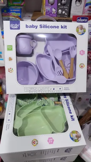 Baby Silicone Feeding Set