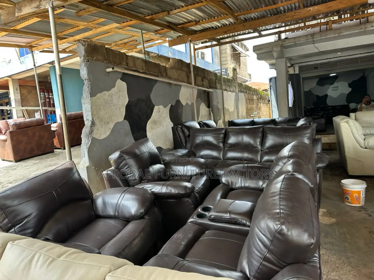 Premium Leather Sofas With Best Prices From Afrobae Factory
