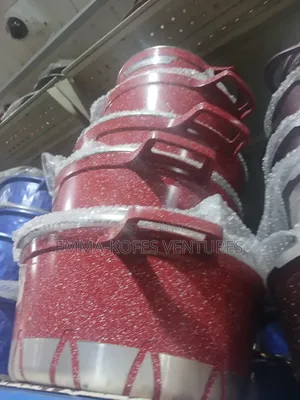 Brand New 5-Piece Red Granite Non-Stick Cookware Pot Set - Heavy Duty