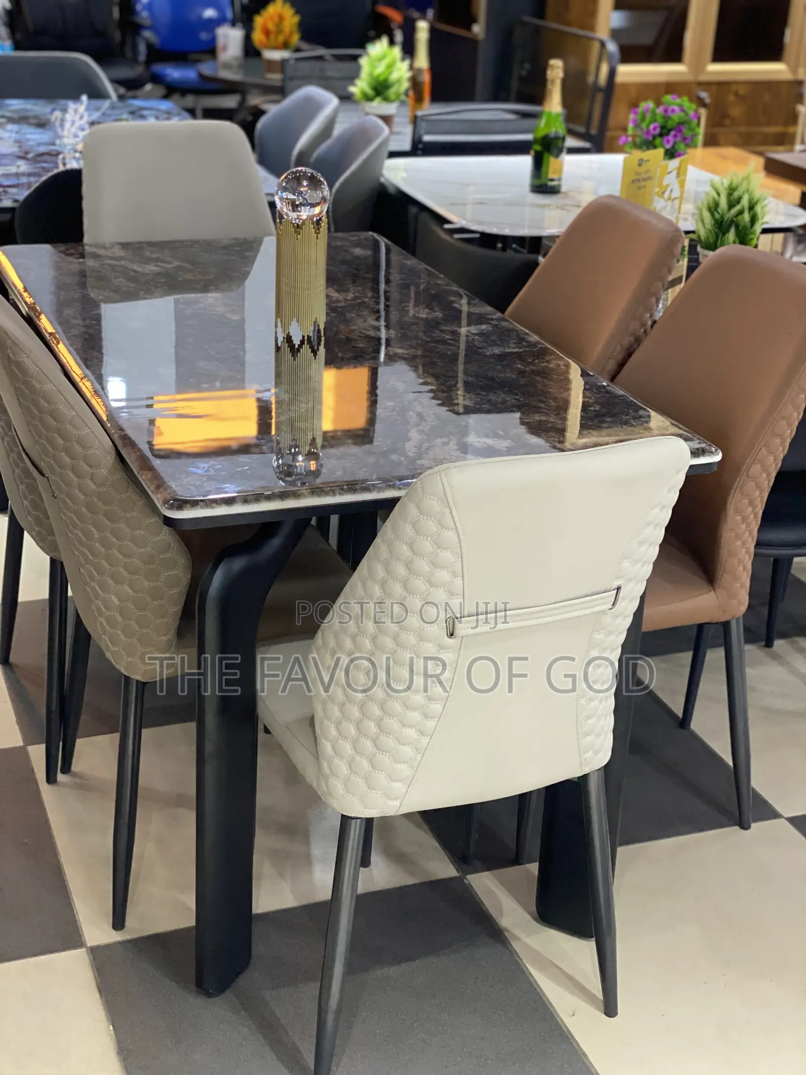 A Classic and Sizeable 6 Seater Dining Set