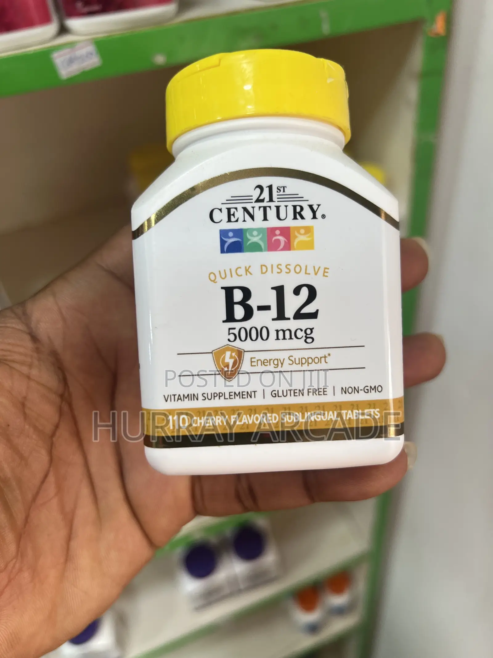 Vitamin B12 [5000mcg] - 110 Tablets Delivery Only
