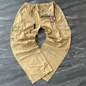 Premium Khaki Cargo Pants