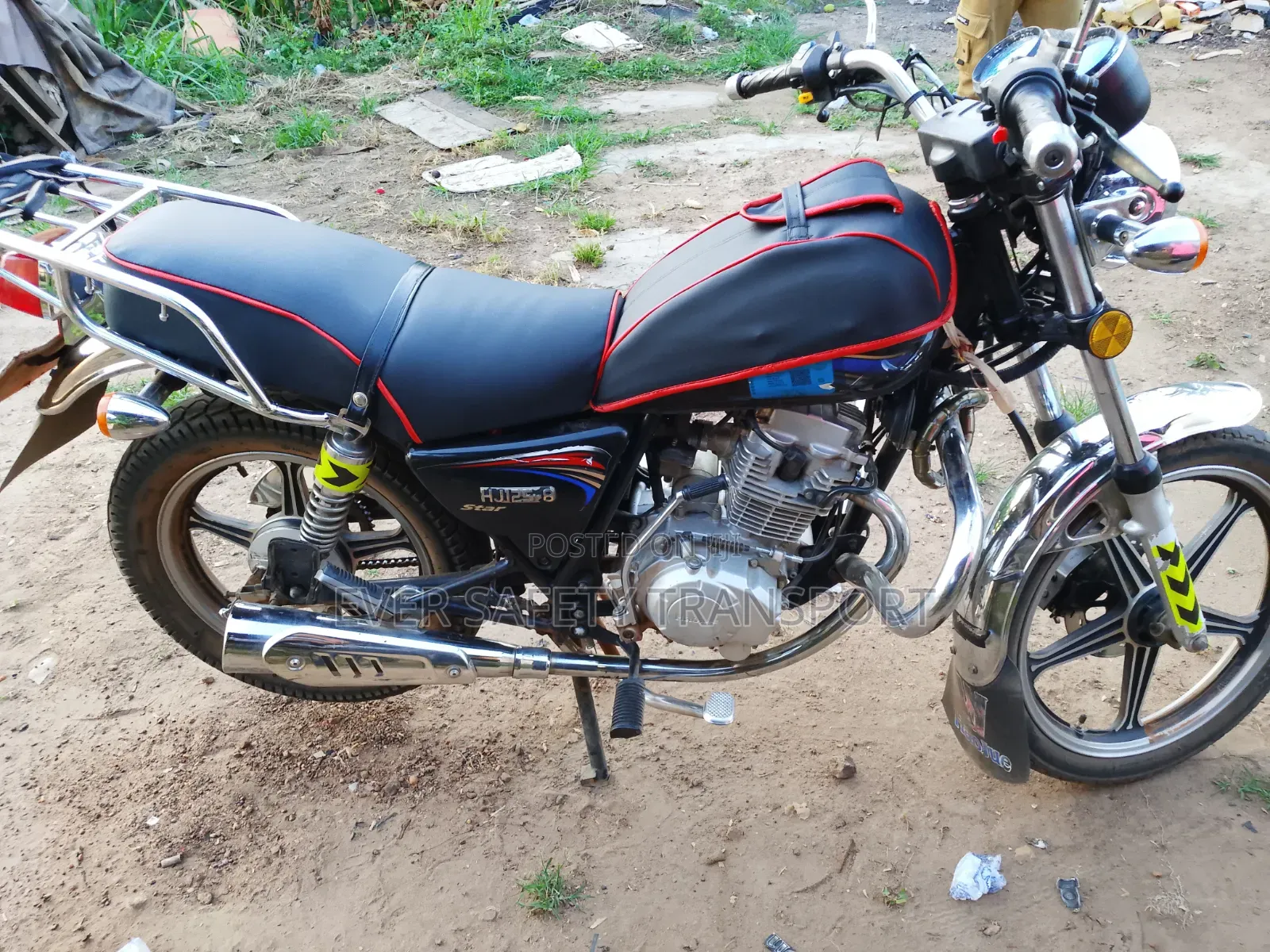Haojue HJ125-8K 2023 Black