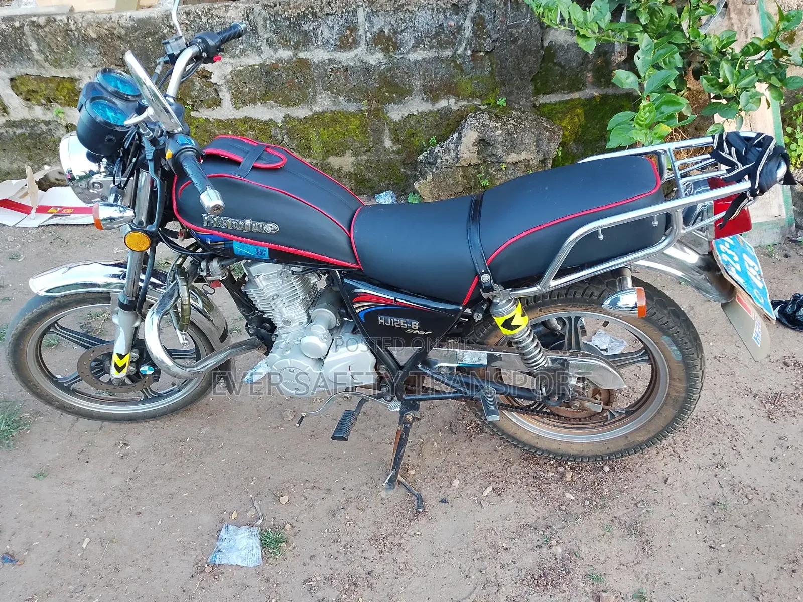 Haojue HJ125-8K 2023 Black