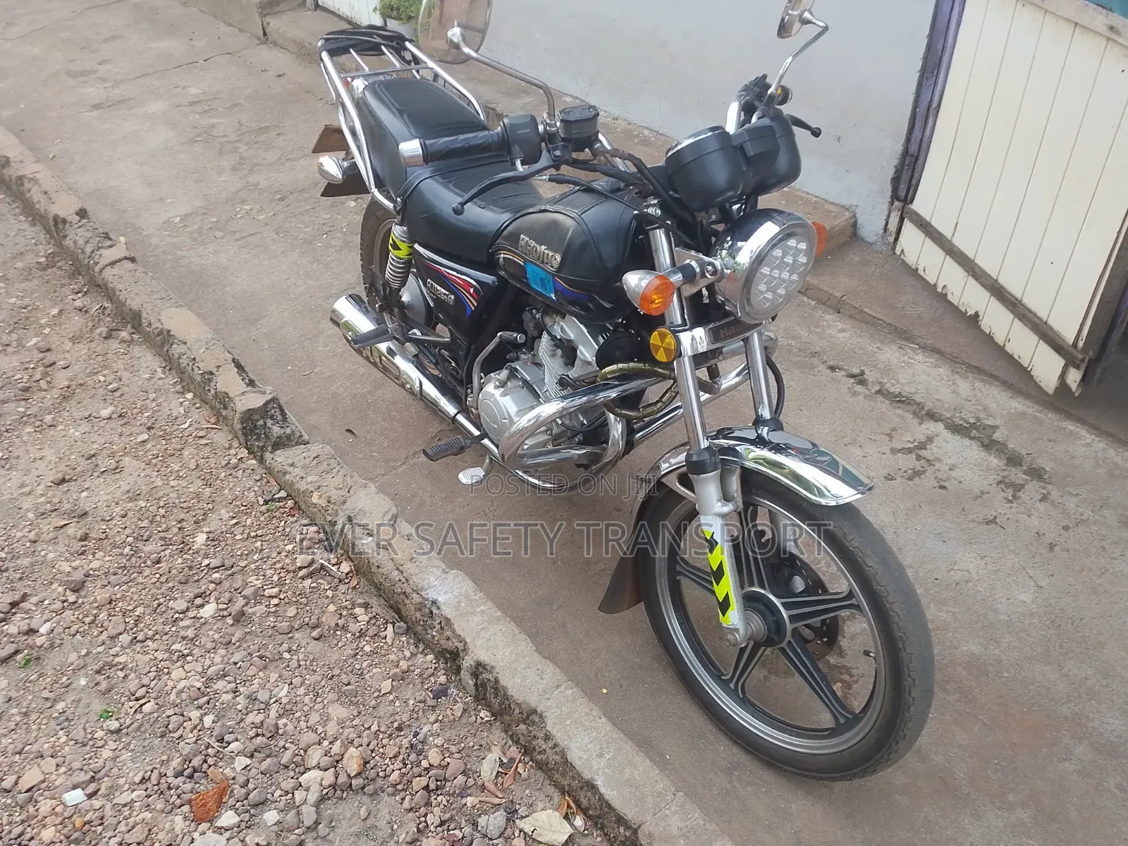 Haojue HJ125-8K 2023 Black