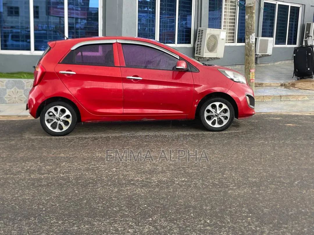 Kia Morning 2014 Red