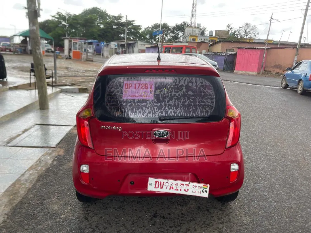 Kia Morning 2014 Red