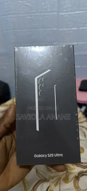 New Samsung Galaxy S25 Ultra 256 GB Black
