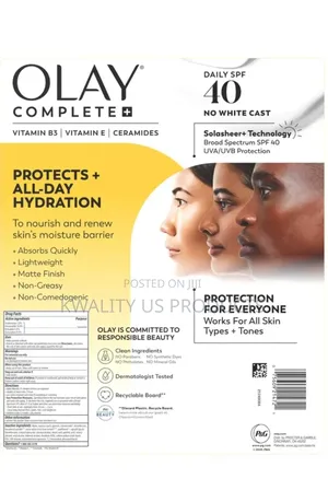 Olay Daily Facial Moisturizer With Sunscreen - 177ml