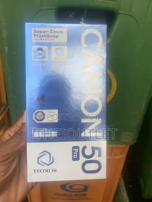 New Tecno Camon 50 Pro 256 GB Black