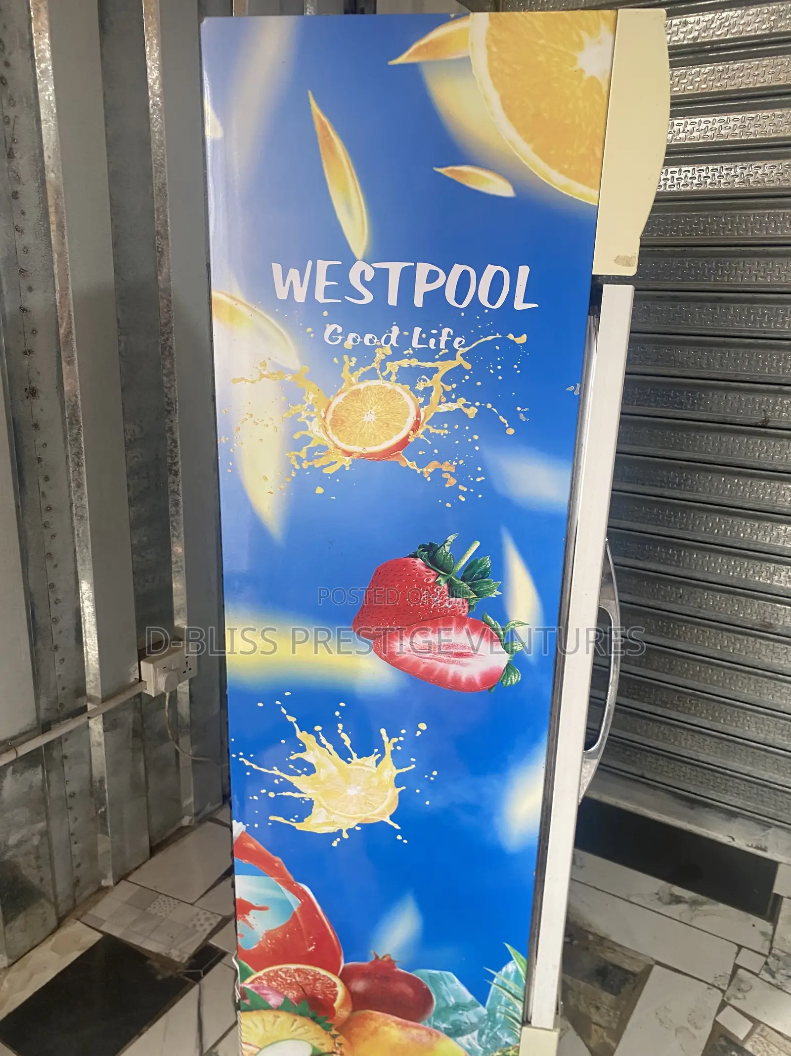 Westpool 193Liters Single Door Display Fridge Wp-215