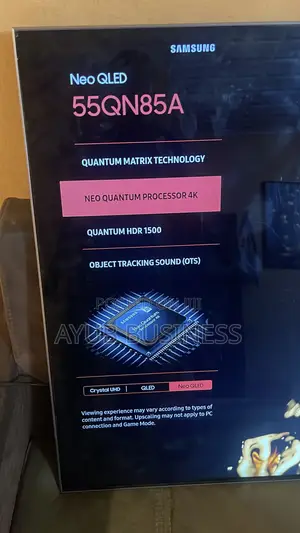 Samsung 55” Qled Smart Tv –Excellent Condition