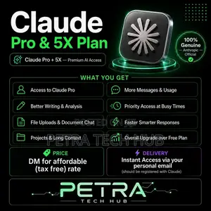 Claude Ai Pro & 5x Access