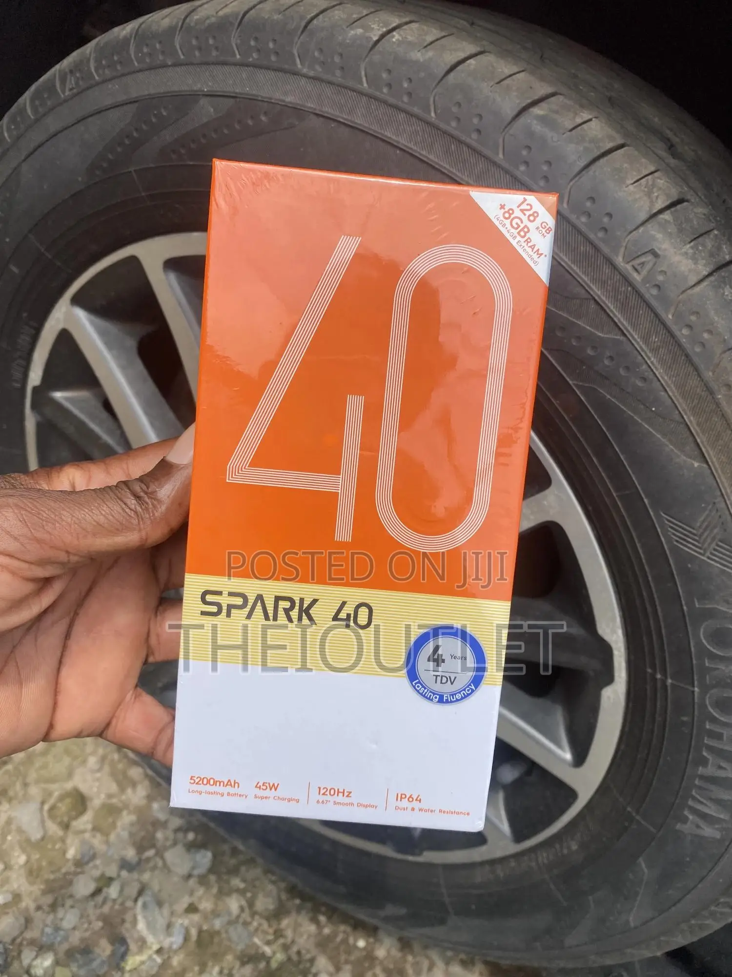 New Tecno Spark 40 256 GB Blue