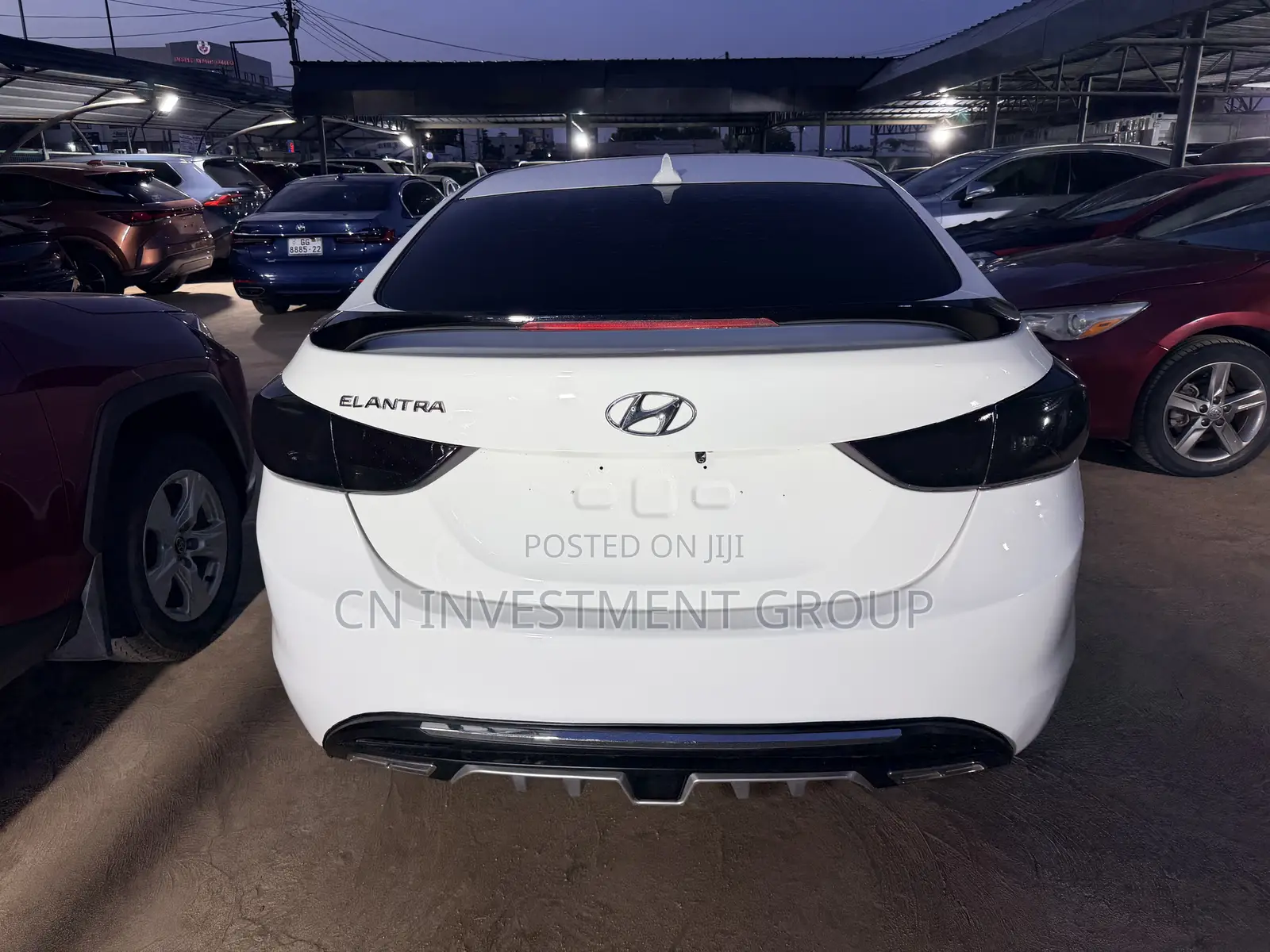 Hyundai Elantra GLS Sedan FWD (1.8L 4cyl 6M) 2013 White