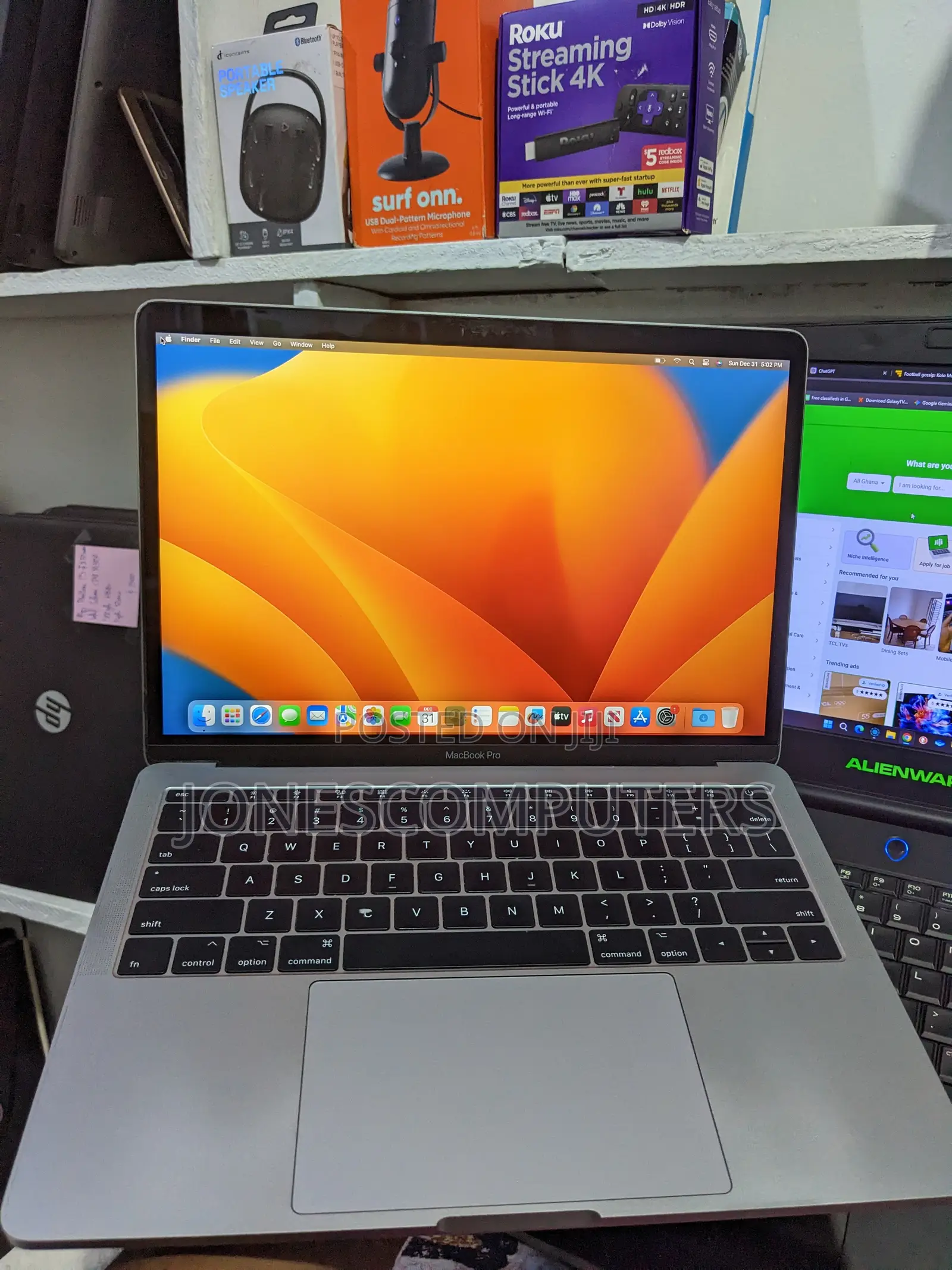 Laptop Apple MacBook Pro 2017 16GB Intel Core i5 SSD 256GB