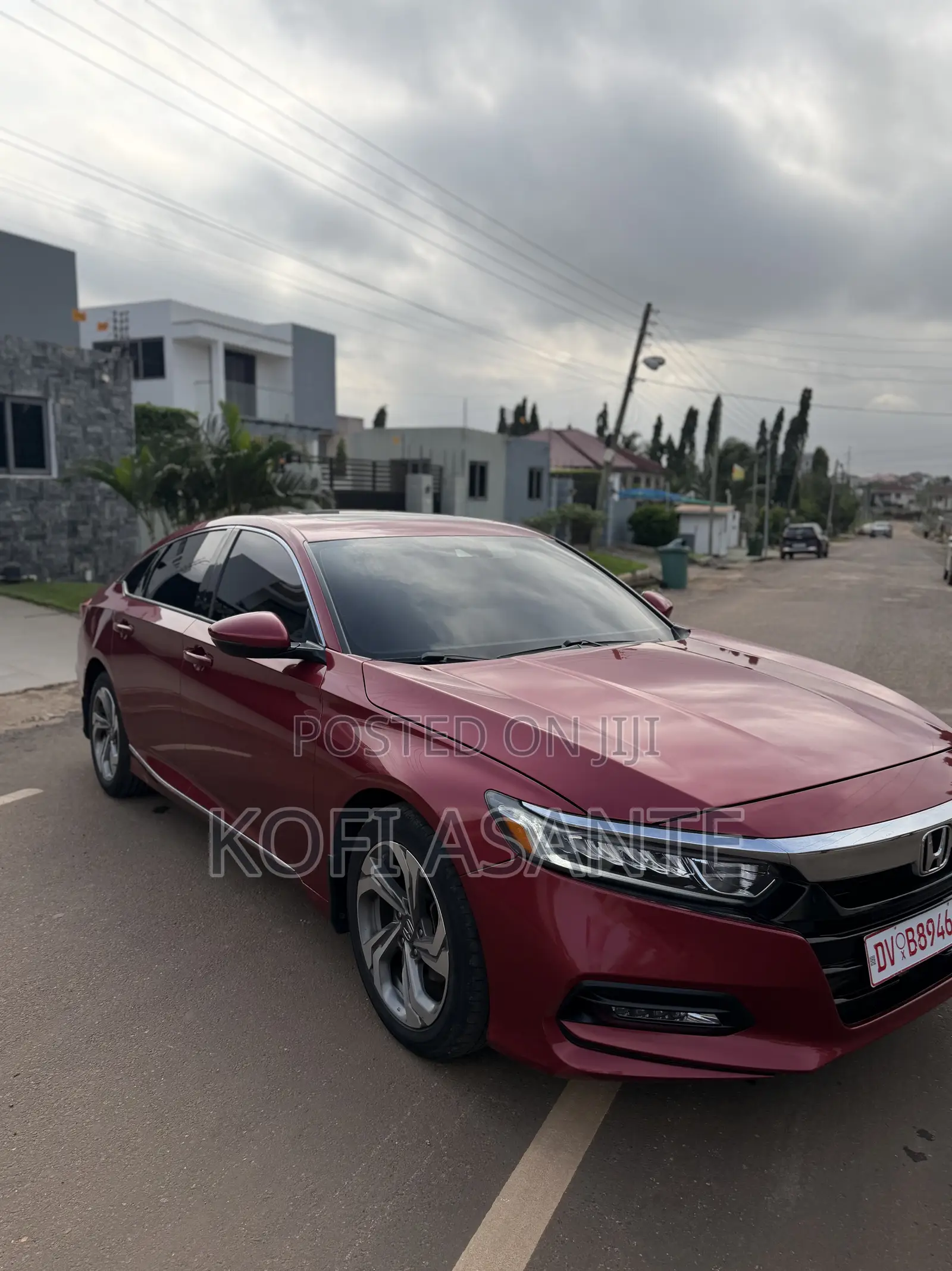 Honda Accord EX-L (1.5L 4cyl Turbo CVT) 2019 Red