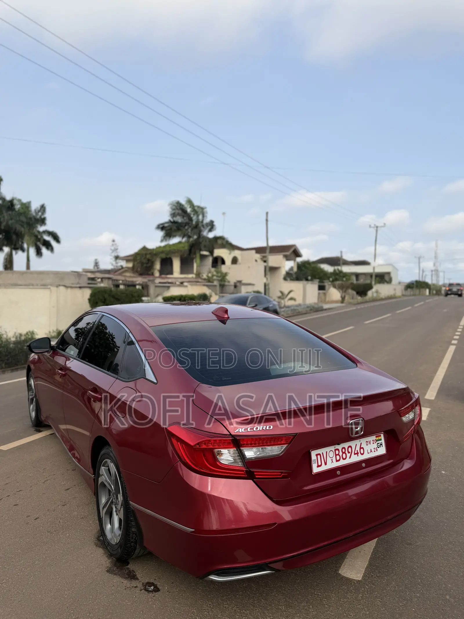 Honda Accord EX-L (1.5L 4cyl Turbo CVT) 2019 Red