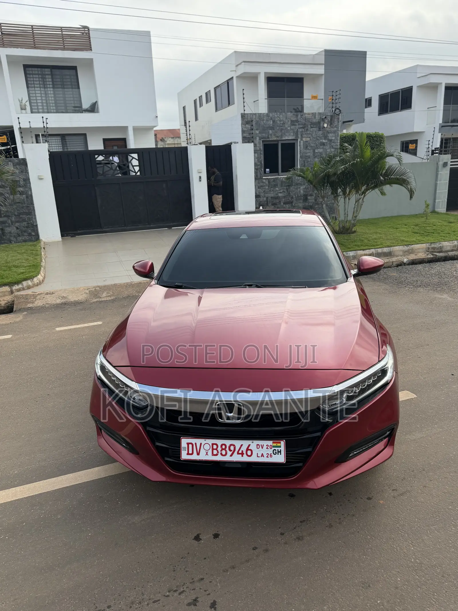 Honda Accord EX-L (1.5L 4cyl Turbo CVT) 2019 Red