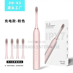 X-3 Electric Tooth Brush With 4 Extra Brushes