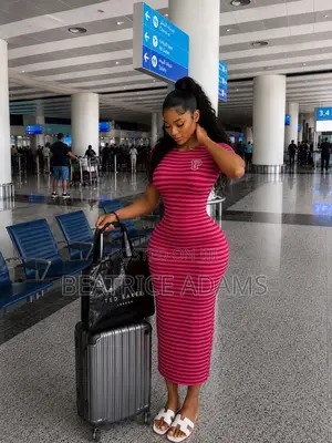 Ladies Stripe Dress